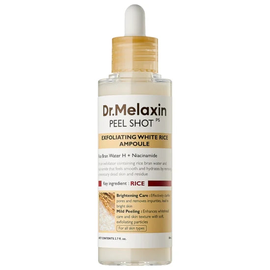 Dr.Melaxin Peel Shot Rice Ampoule 80 ml